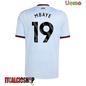 Aston Villa Ibrahim Mbaye #19 Terza Maglia 2026-27 Manica Corta Aston Villa Ibrahim Mbaye #19 Terza Maglia 2026-27 Manica Corta
